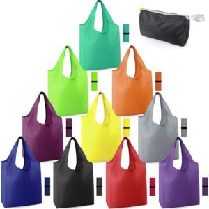 Reusable Grocery Bags (10 Pack)
