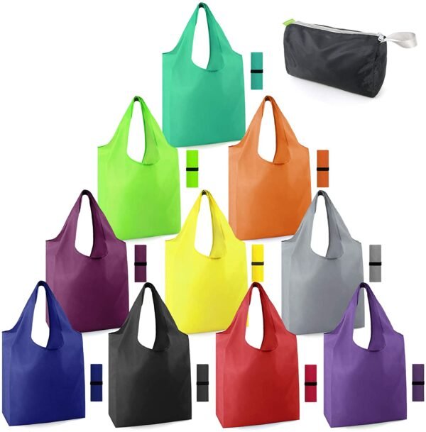Reusable Grocery Bags (10 Pack)